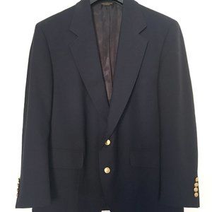 Vintage Union Made John Weitz Navy Suit Jacket